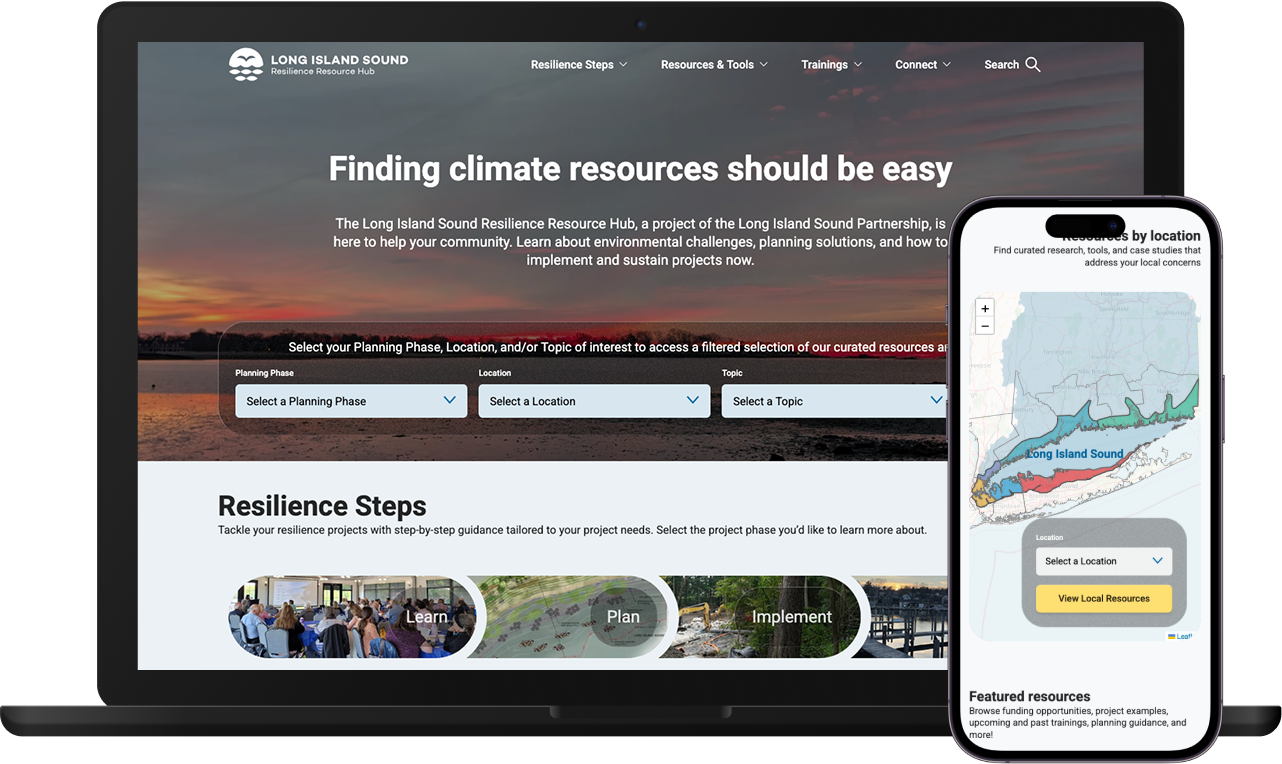 Long Island Sound Resilience Resource Hub - Featured Image
