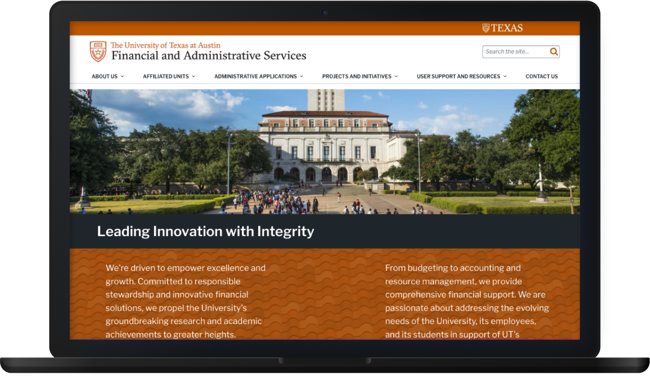 University of Texas FAS - Featured Image