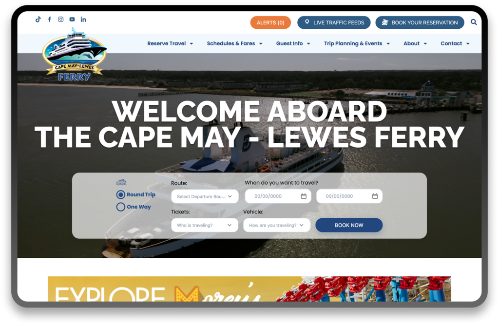 Cape May-Lewes Ferry - Featured Image