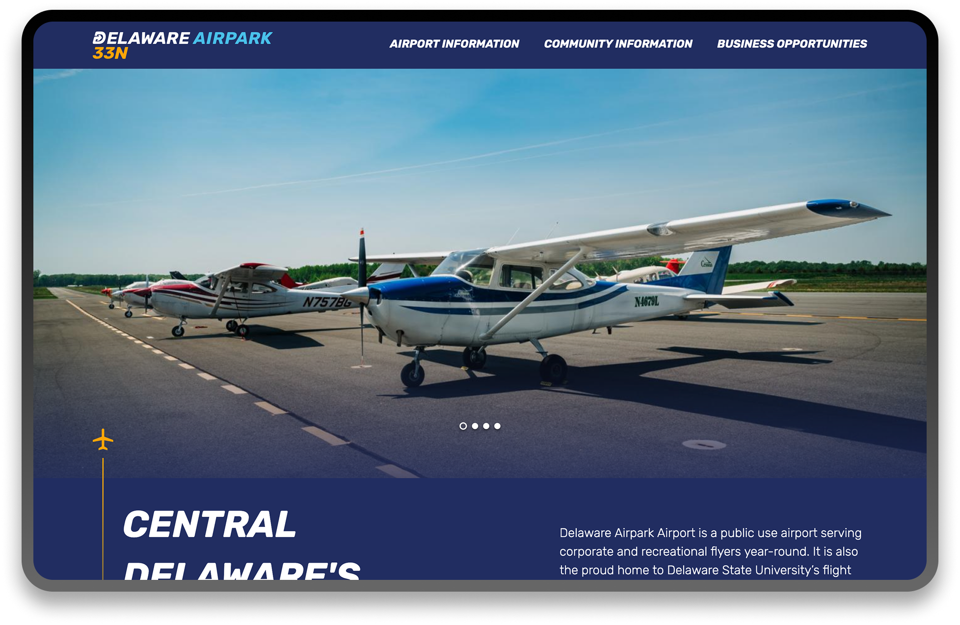 Delaware Airpark (Central Delaware Regional Airport) - Featured Image