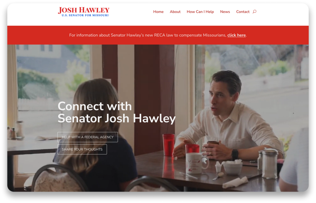 Senator Josh Hawley — Missouri - Featured Image