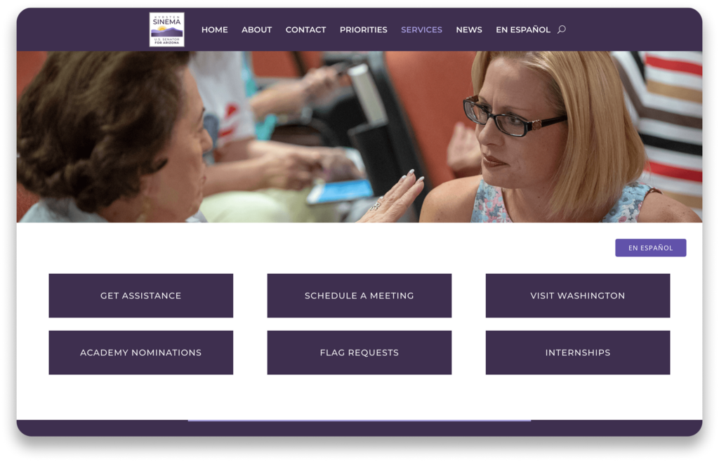 Senator Kyrsten Sinema — Arizona - Featured Image