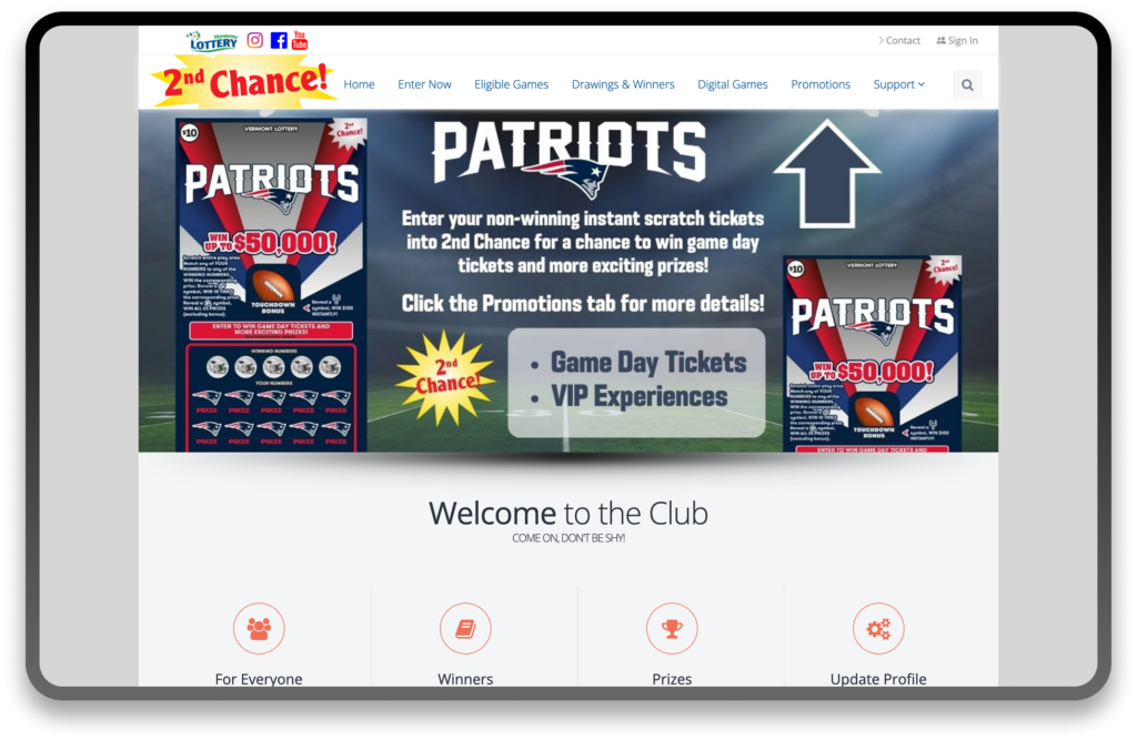 Vermont Lottery Portal - Featured Image